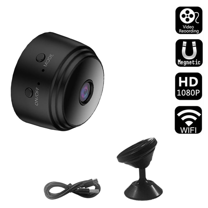 Mini Cámara WiFi HD 1080p Grabadora de Voz Wireless Remota